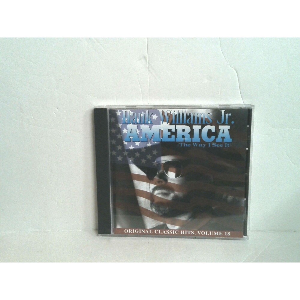 Hank Williams Jr America The Way I See It CD Volume 18 1998 Curb Records